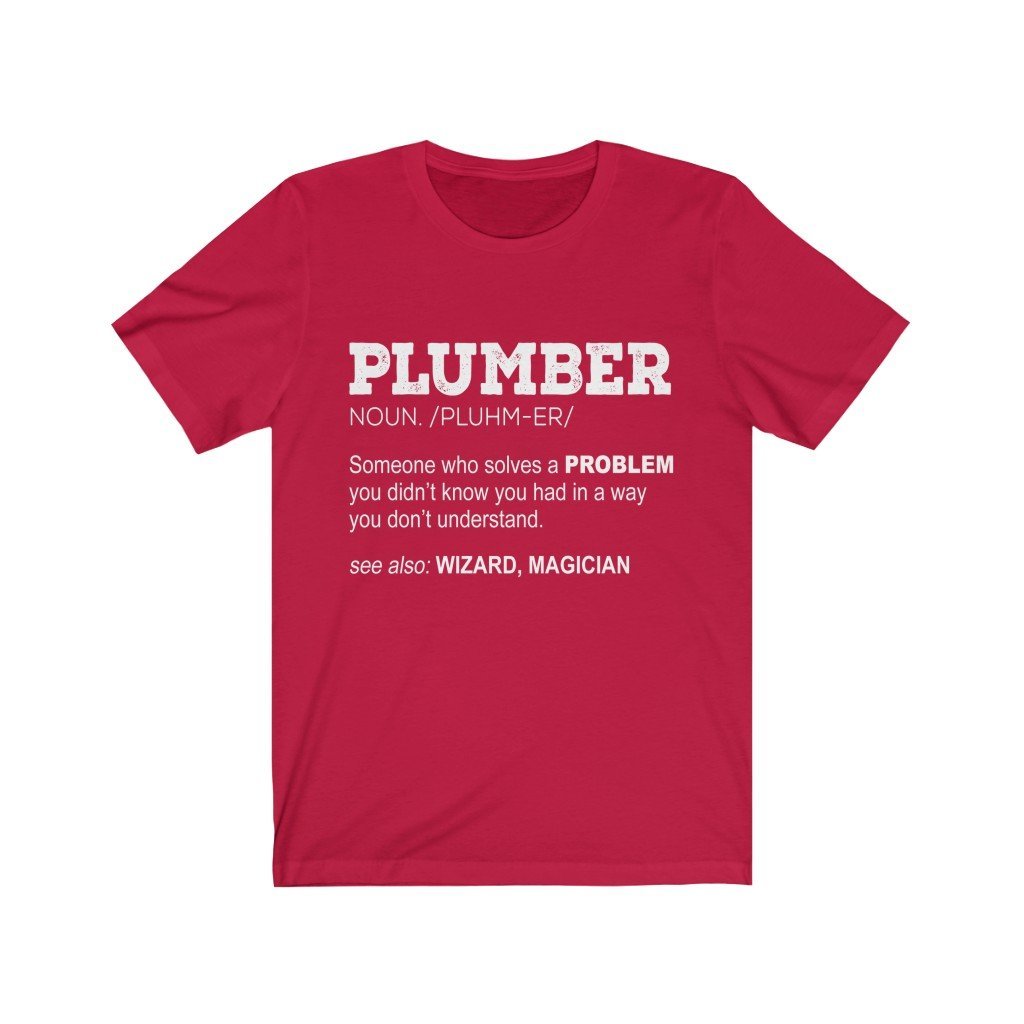 Plumber Jersey Short Sleeve Tee-Phoenix Styles