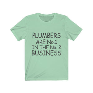 Plumbers Are Number One Jersey Short Sleeve Tee-Phoenix Styles