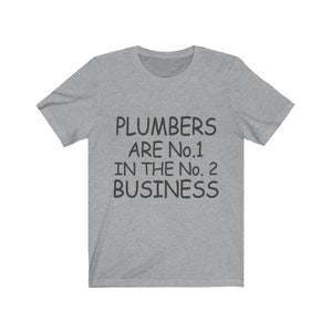 Plumbers Are Number One Jersey Short Sleeve Tee-Phoenix Styles