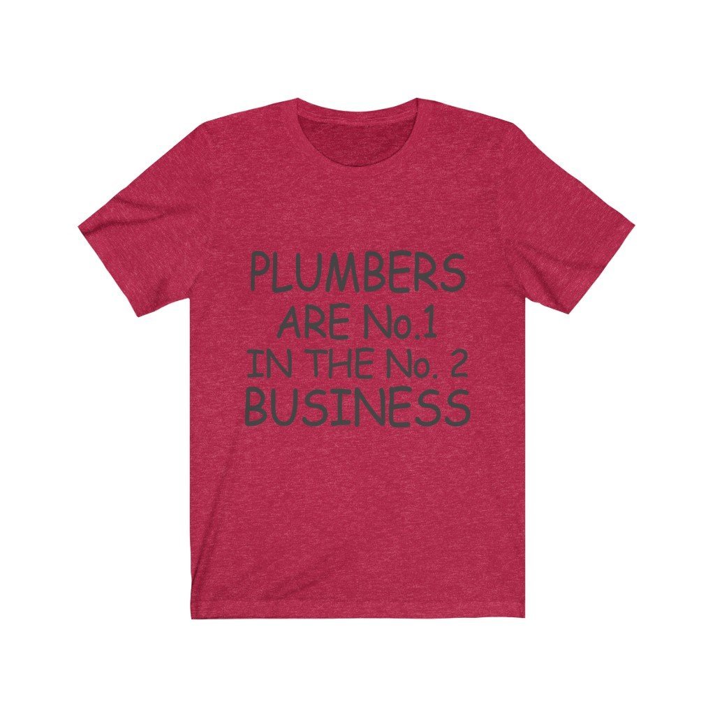 Plumbers Are Number One Jersey Short Sleeve Tee-Phoenix Styles