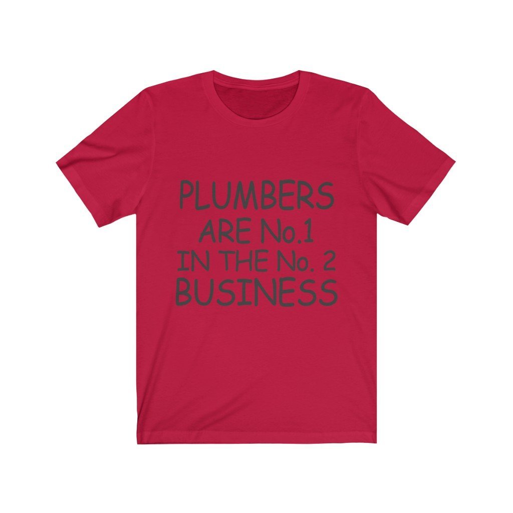 Plumbers Are Number One Jersey Short Sleeve Tee-Phoenix Styles