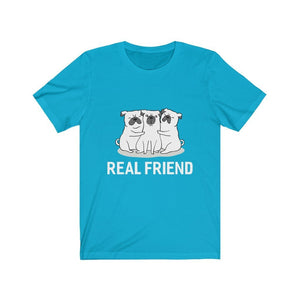 Real Friend Unisex Jersey Short Sleeve Tee-Phoenix Styles