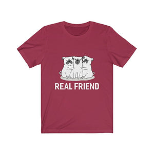 Real Friend Unisex Jersey Short Sleeve Tee-Phoenix Styles