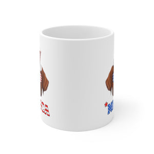 Rhodesian Ridgeback White Ceramic Mug-Phoenix Styles