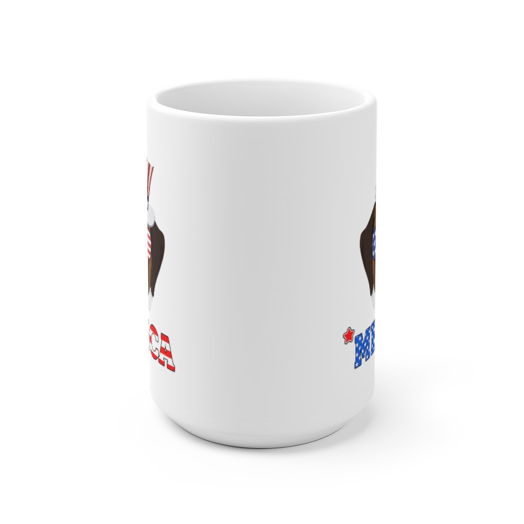 Saint Bernard White Ceramic Mug-Phoenix Styles