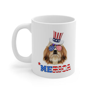 Shih Tzu White Ceramic Mug-Phoenix Styles