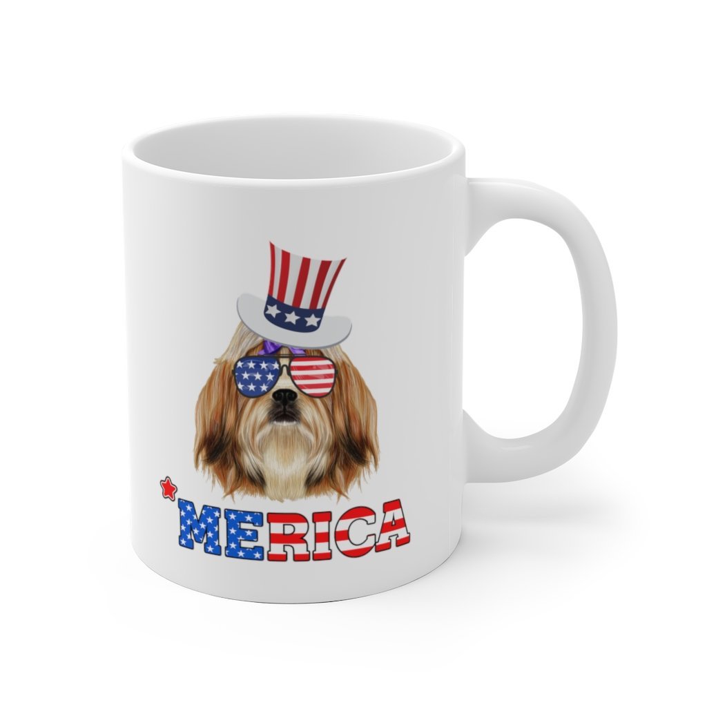 Shih Tzu White Ceramic Mug-Phoenix Styles