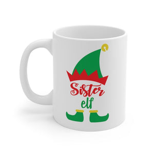 Sister Elf Mug 11oz-Phoenix Styles