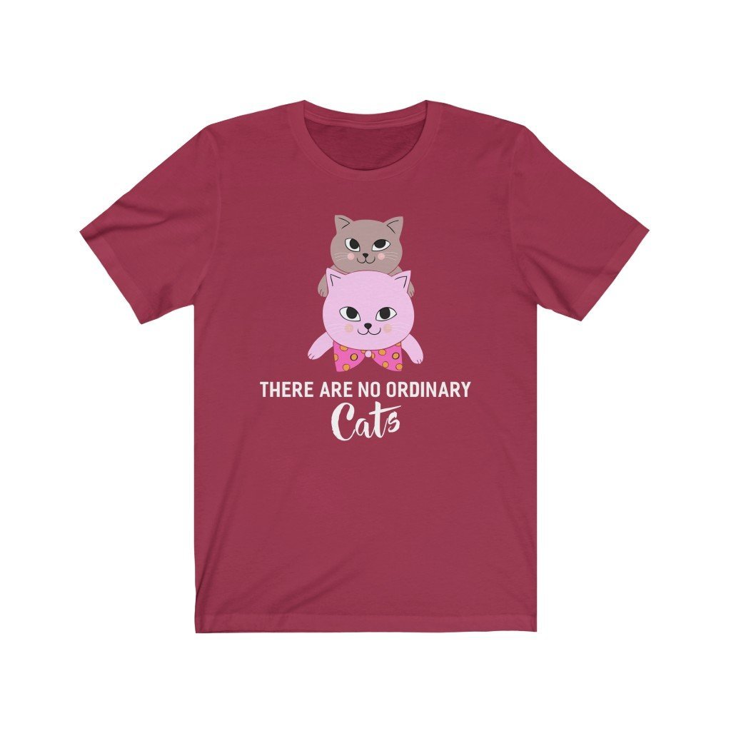 There Are No Ordinary Cats Unisex Jersey Short Sleeve Tee-Phoenix Styles