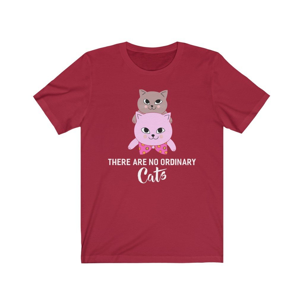 There Are No Ordinary Cats Unisex Jersey Short Sleeve Tee-Phoenix Styles