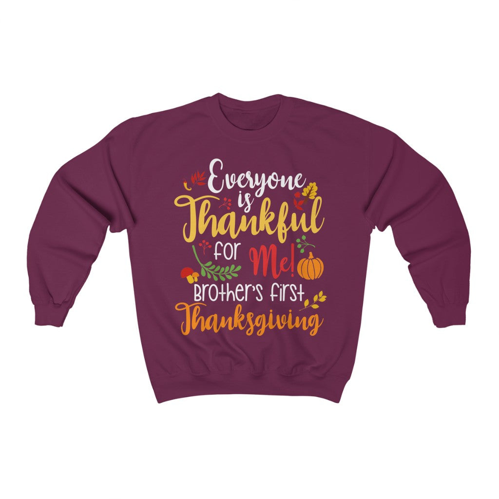 Everyone Is Thankful For Me Crewneck Sweatshirt-Phoenix Styles