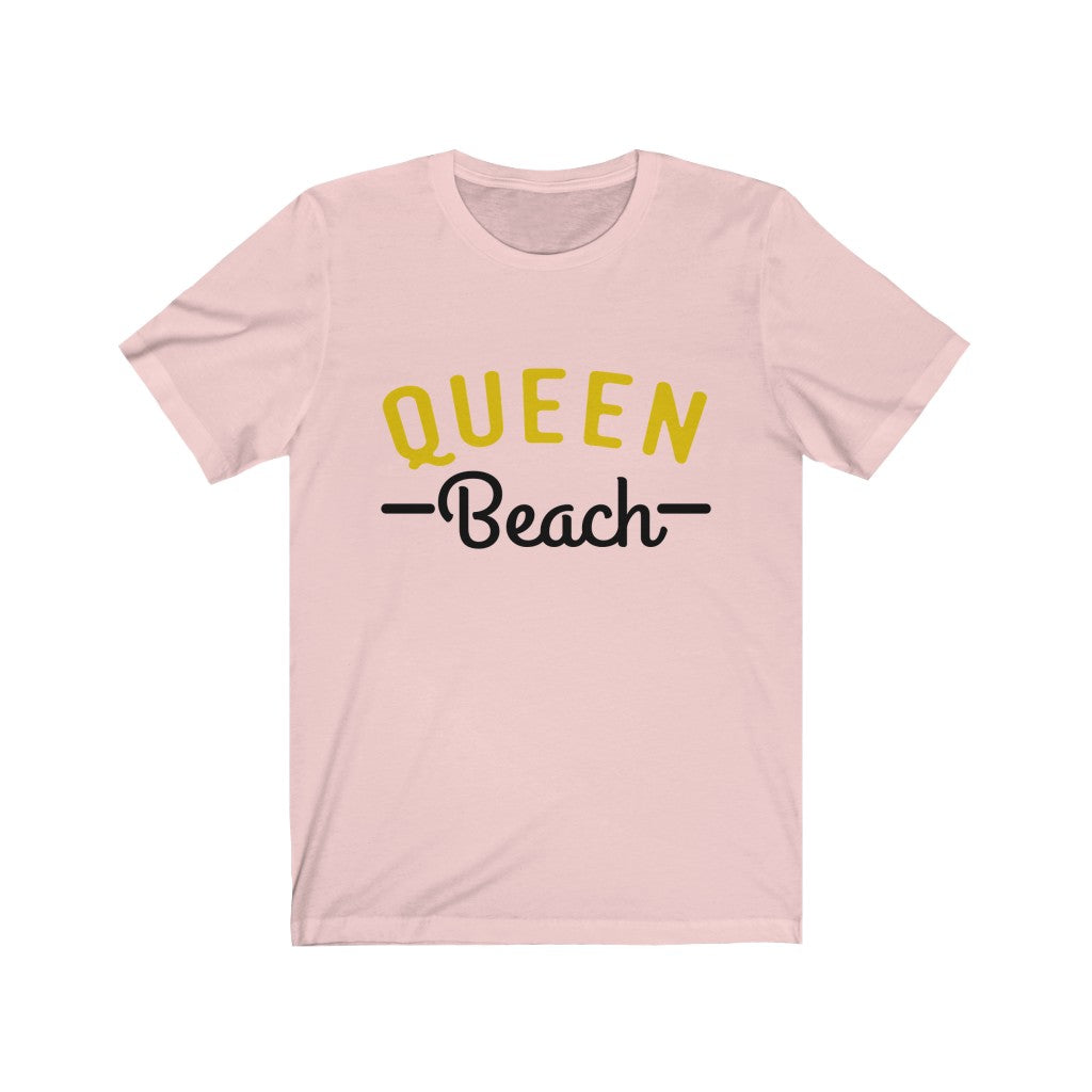 Queen Beach Jersey Short Sleeve Tee-Phoenix Styles