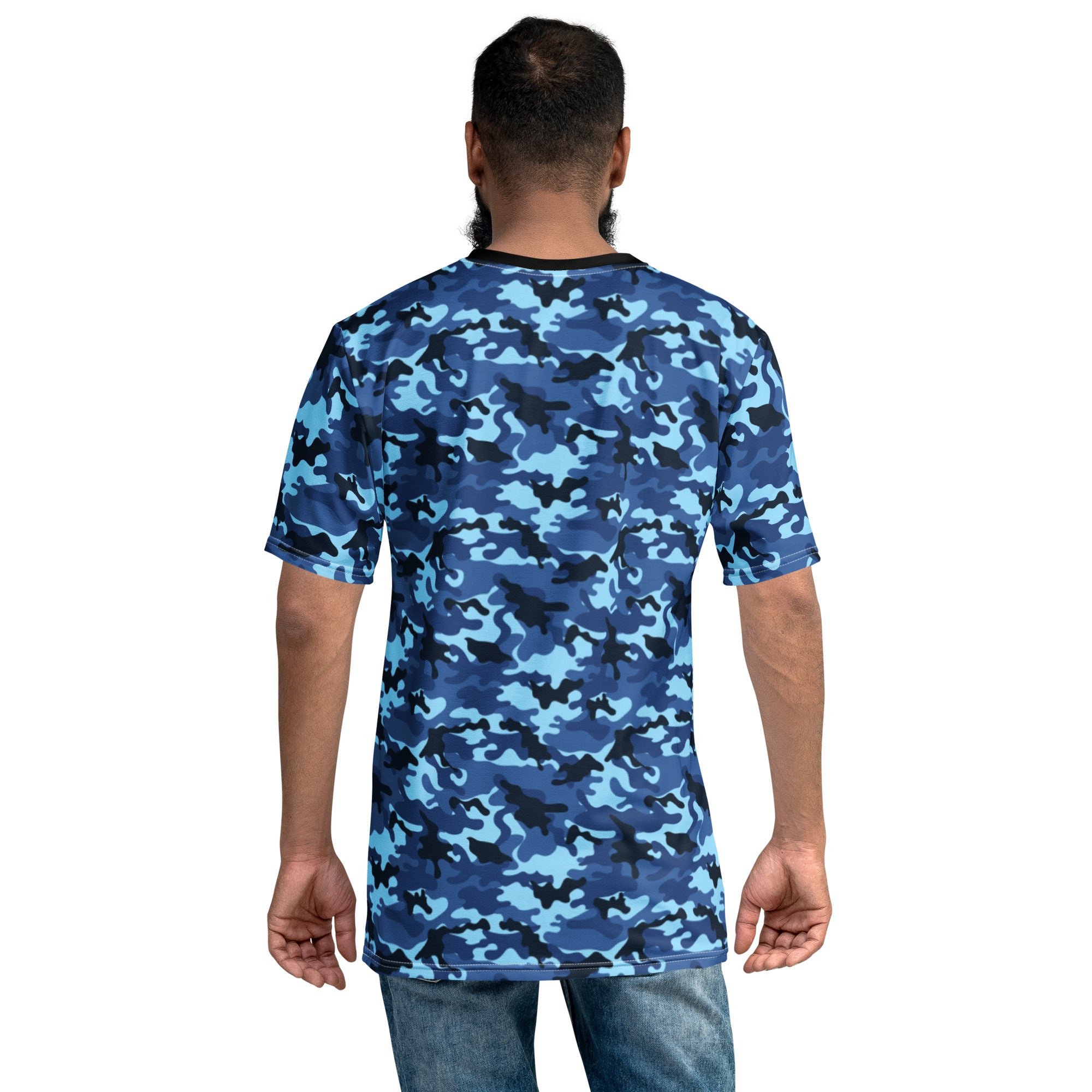 Proud Airforce Dad Camoflauge Men's t-shirt-Phoenix Styles