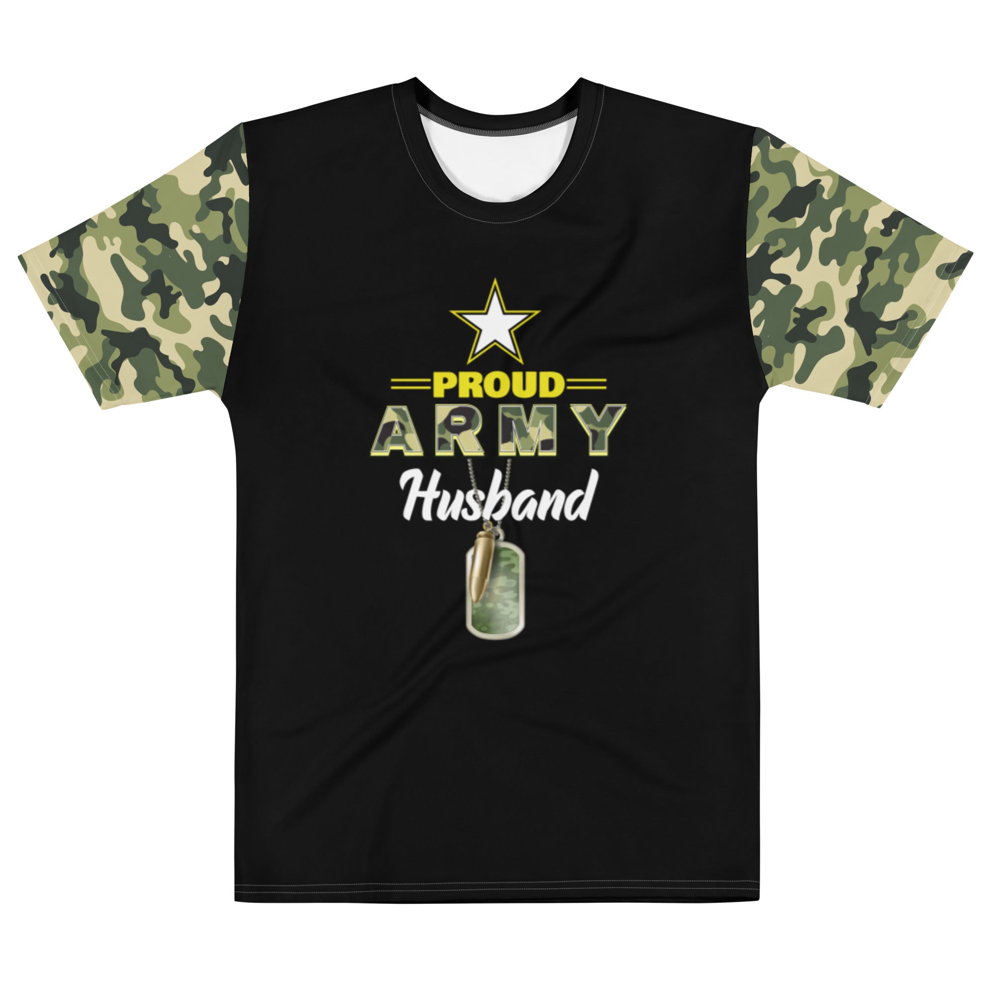 Proud Army Husband Men's t-shirt-Phoenix Styles