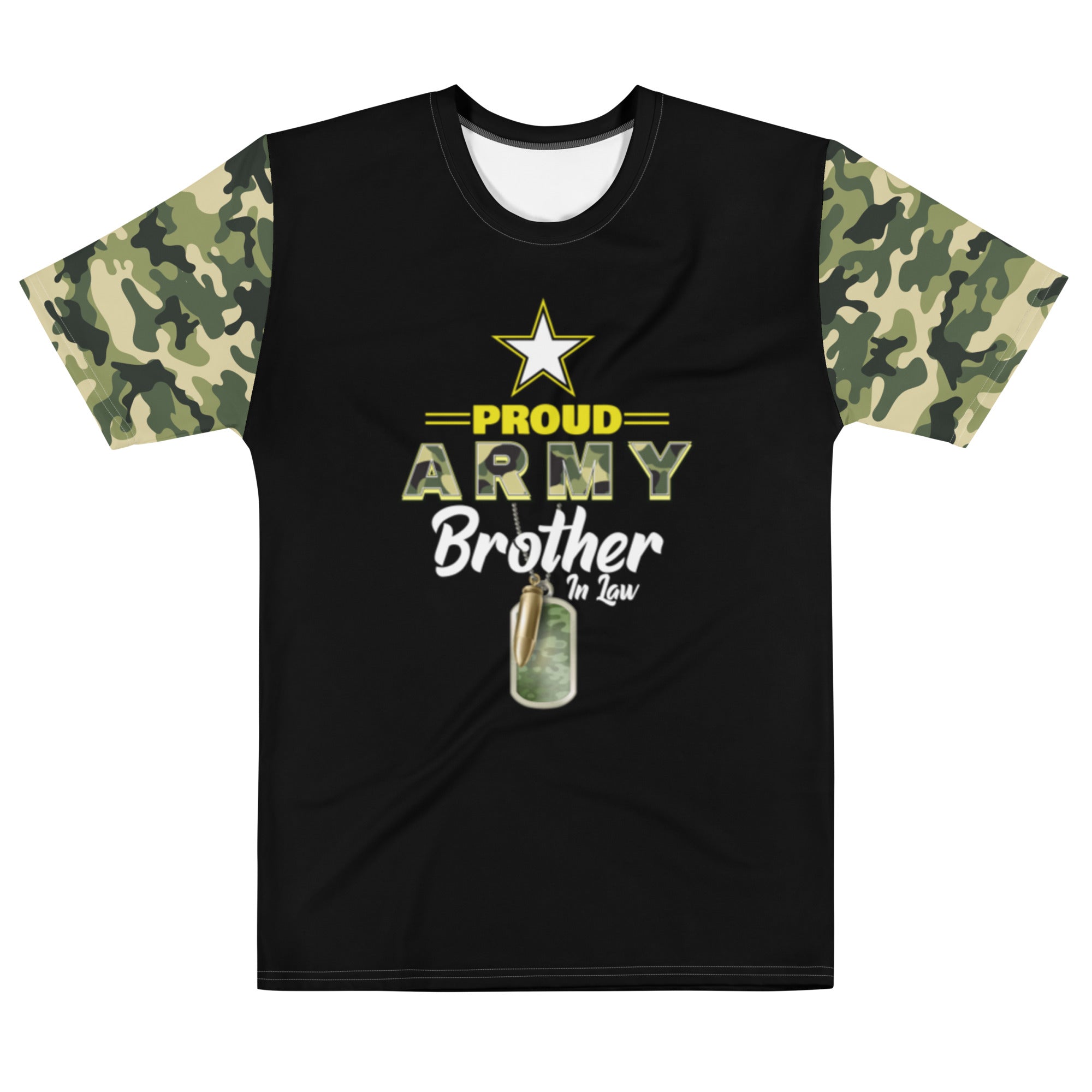 Proud Army Brother In Law Men's t-shirt-Phoenix Styles