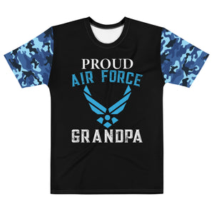 Proud Airforce Grandpa Men's t-shirt-Phoenix Styles