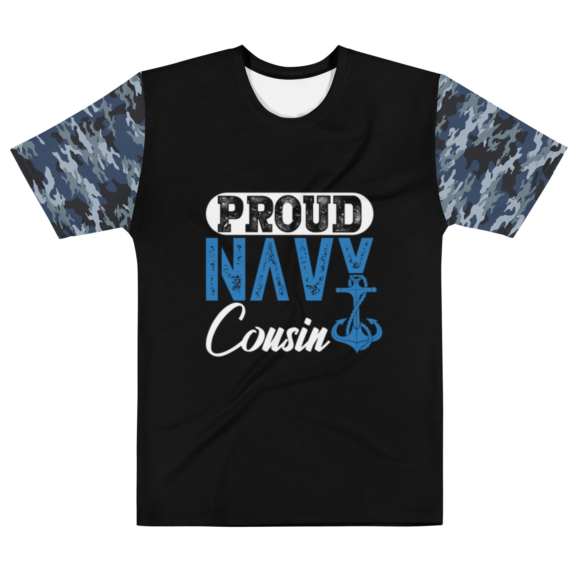 Proud Navy Cousin Men's t-shirt-Phoenix Styles