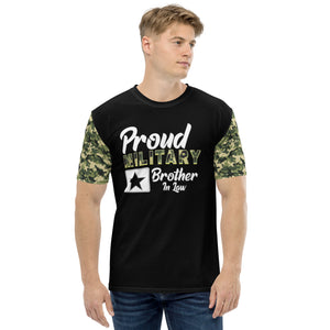 Proud Military Brother-in-Law Men's t-shirt-Phoenix Styles