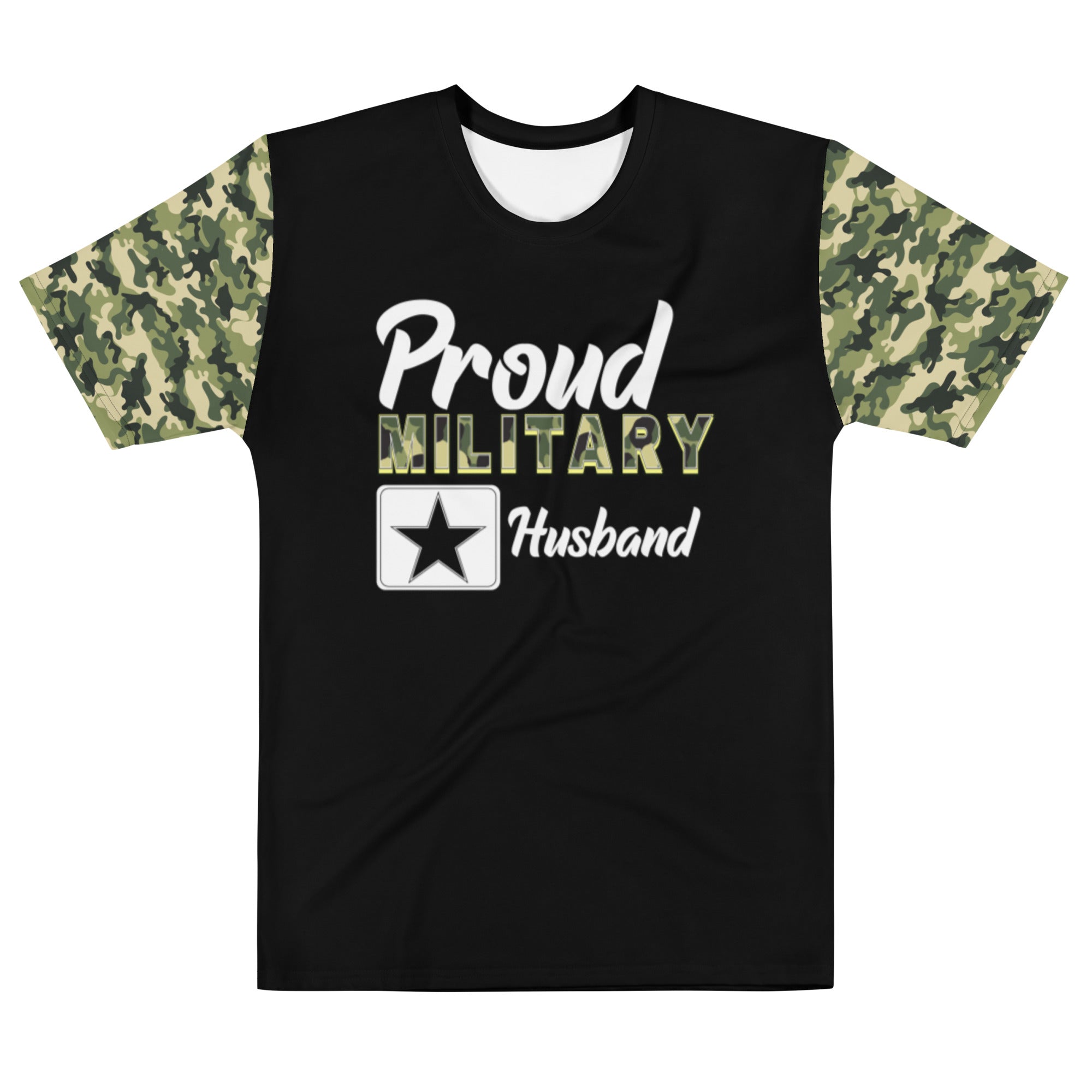 Proud Military Husband Men's t-shirt-Phoenix Styles