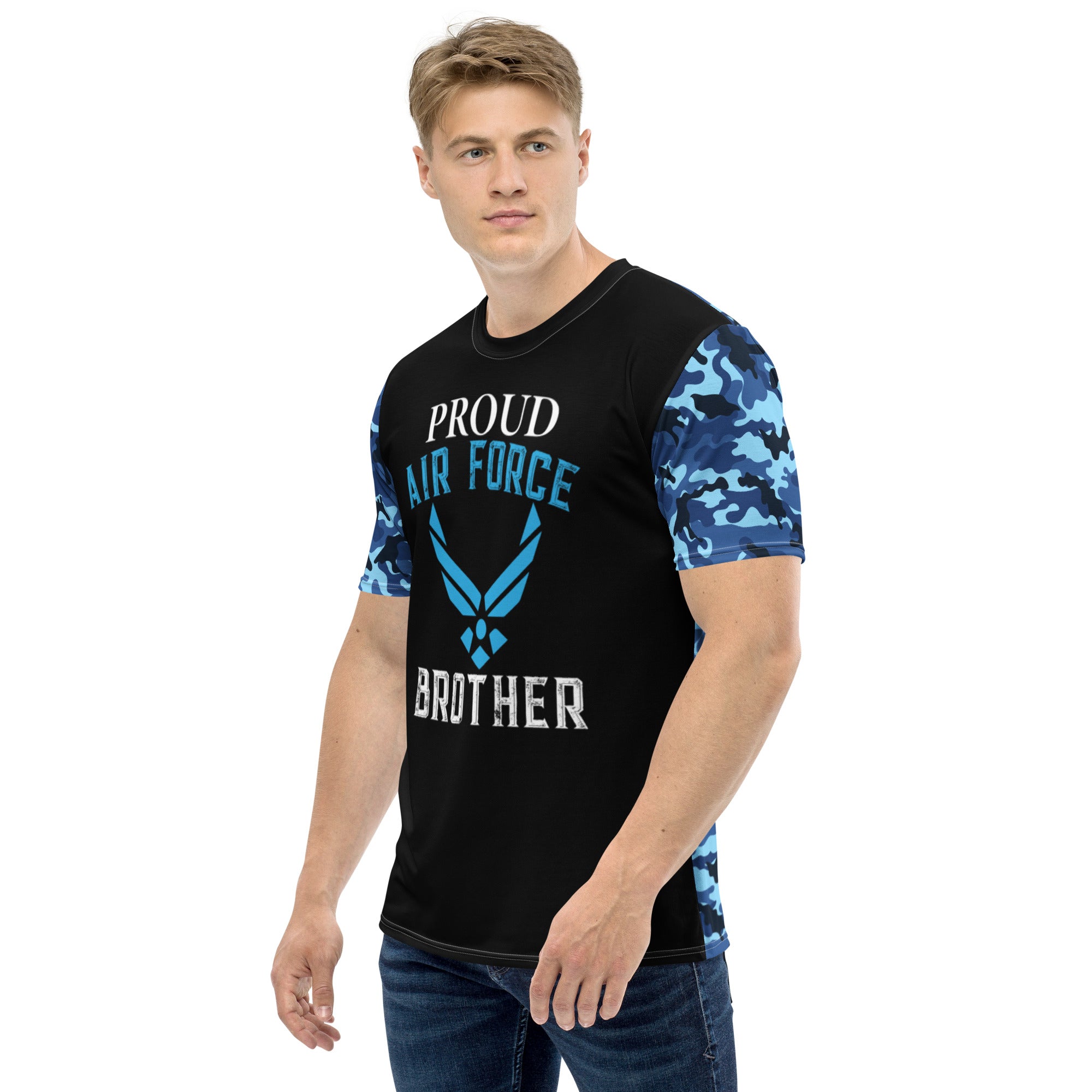 Proud Airforce Brother Men's t-shirt-Phoenix Styles