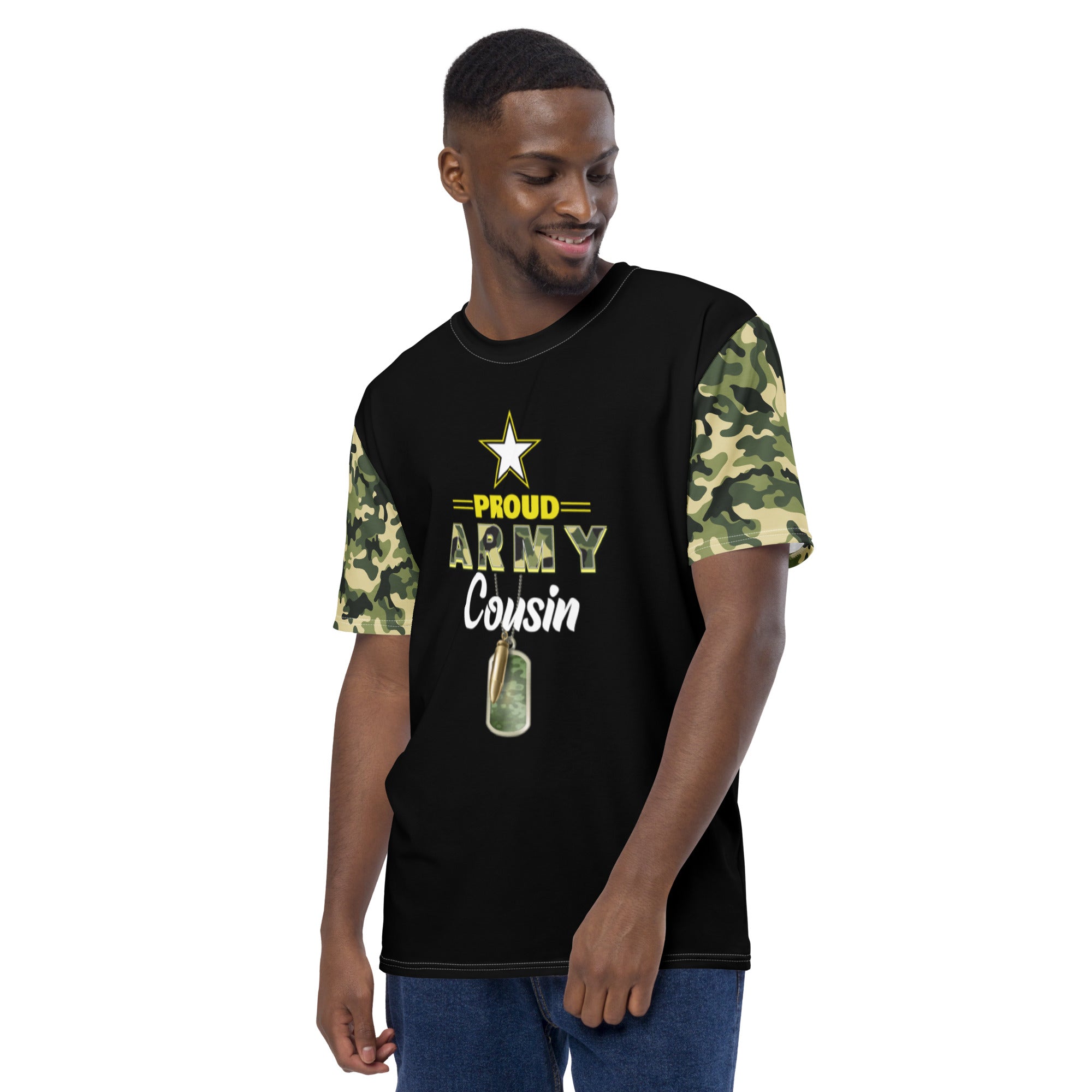 Proud Army Cousin Men's t-shirt-Phoenix Styles