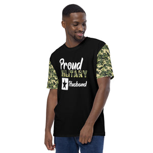 Proud Military Husband Men's t-shirt-Phoenix Styles