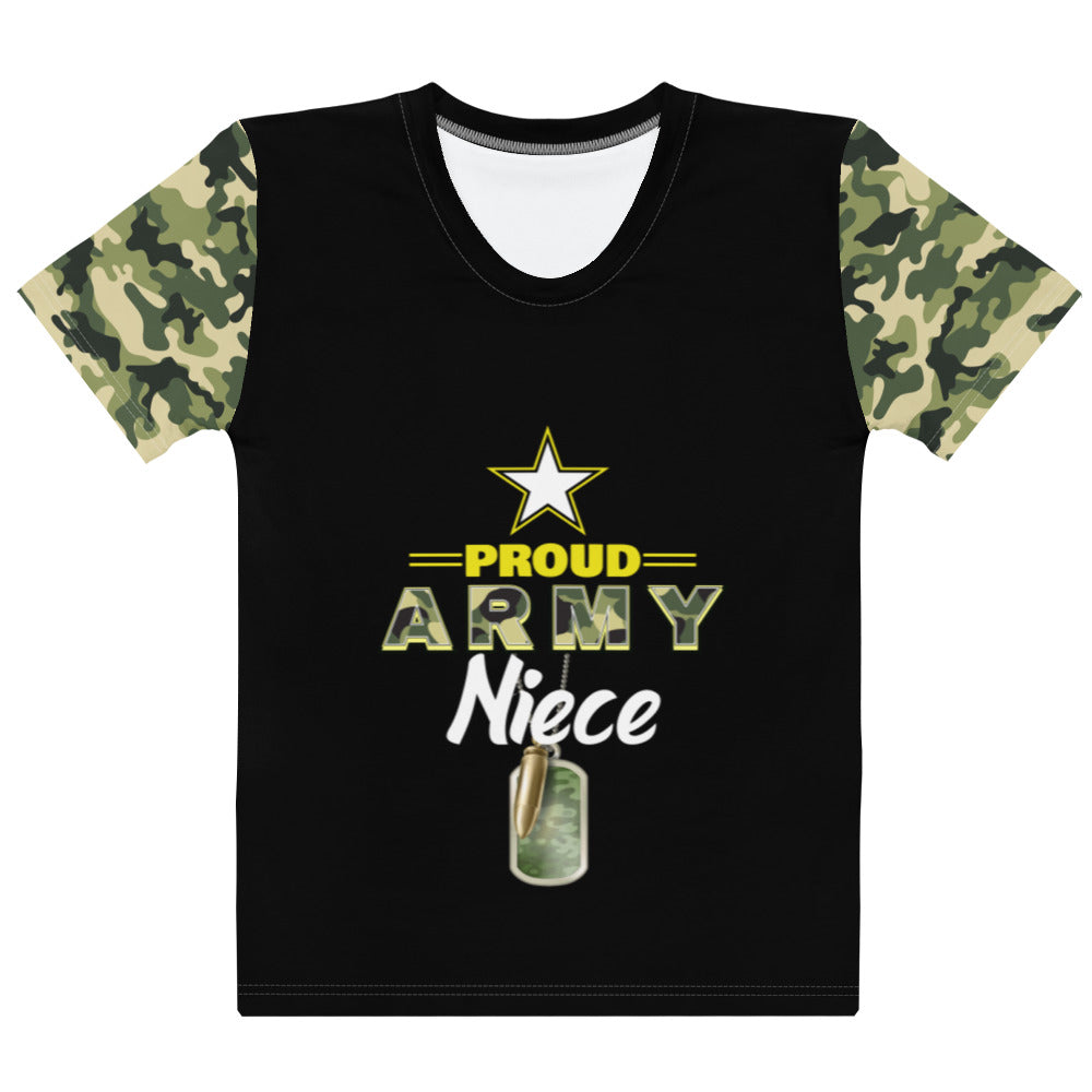 Proud Army Niece Women's Tshirt-Phoenix Styles