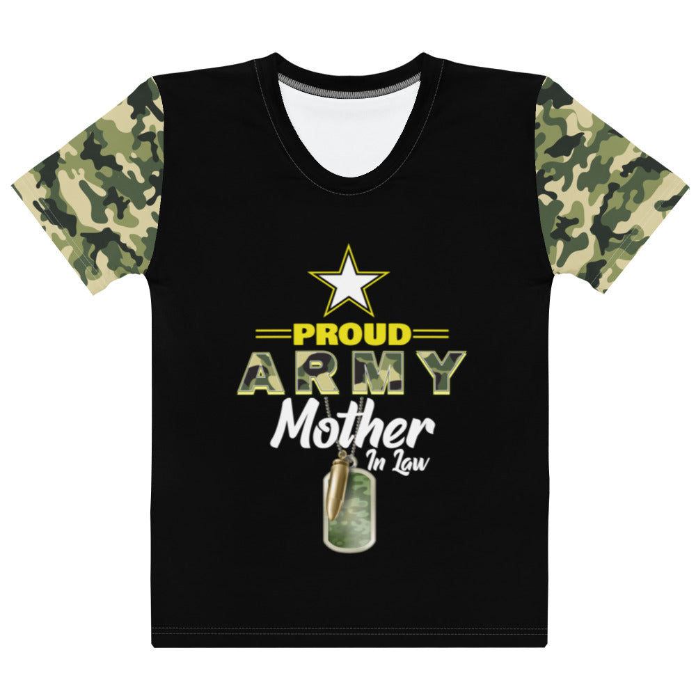 Proud Army Mother In Law Women's T-shirt-Phoenix Styles