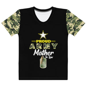 Proud Army Mother In Law Women's T-shirt-Phoenix Styles