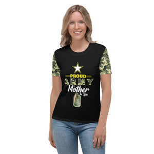 Proud Army Mother In Law Women's T-shirt-Phoenix Styles