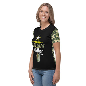 Proud Army Mother In Law Women's T-shirt-Phoenix Styles