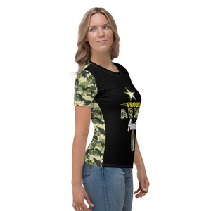 Proud Army Auntie Women's T-shirt-Phoenix Styles