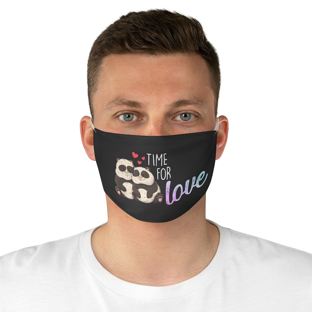 Time For Love Fabric Face Mask-Phoenix Styles