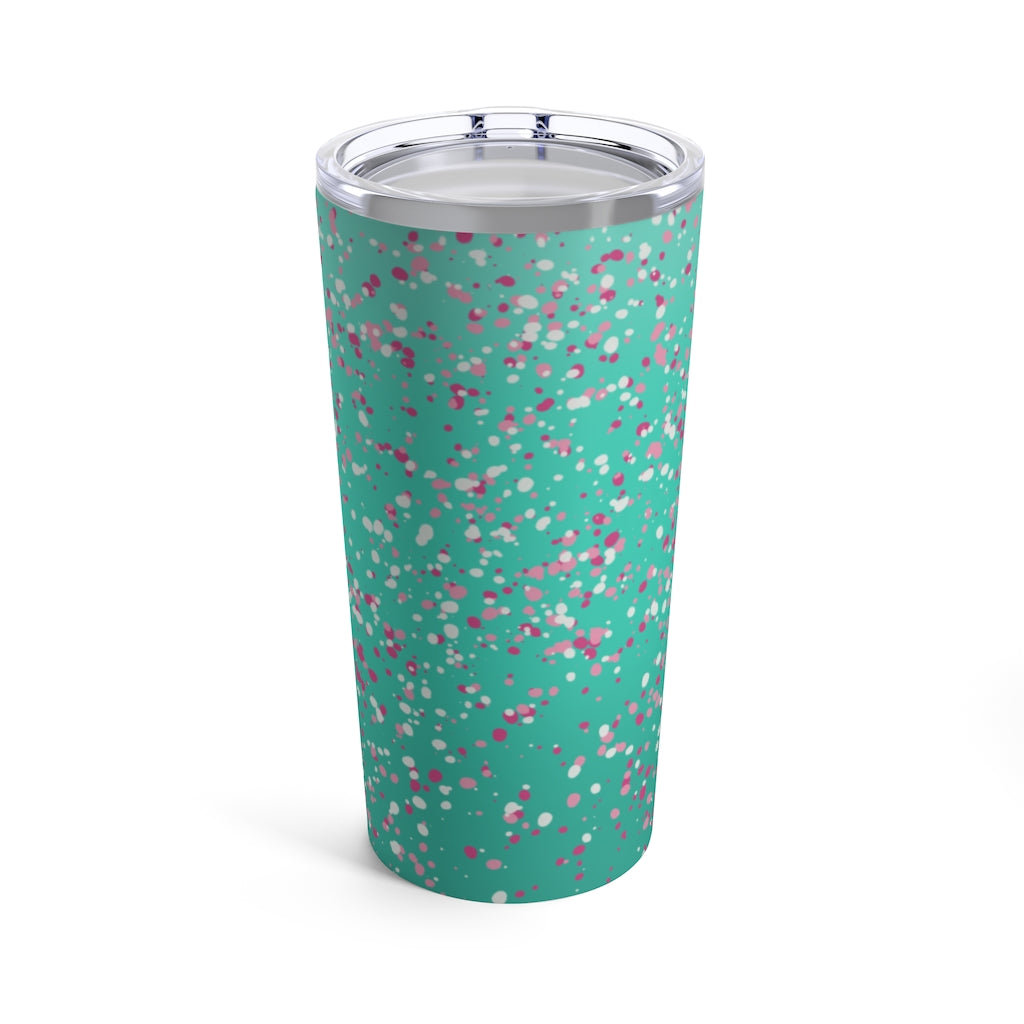 Teal Summer Vibes Tumbler 20oz-Phoenix Styles