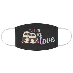 Time For Love Fabric Face Mask-Phoenix Styles