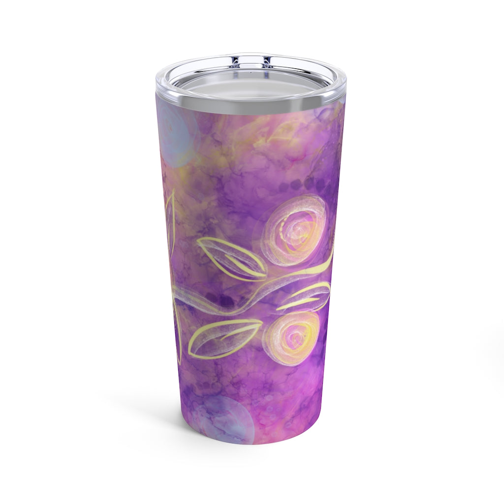 Flower Tumbler 20oz-Phoenix Styles