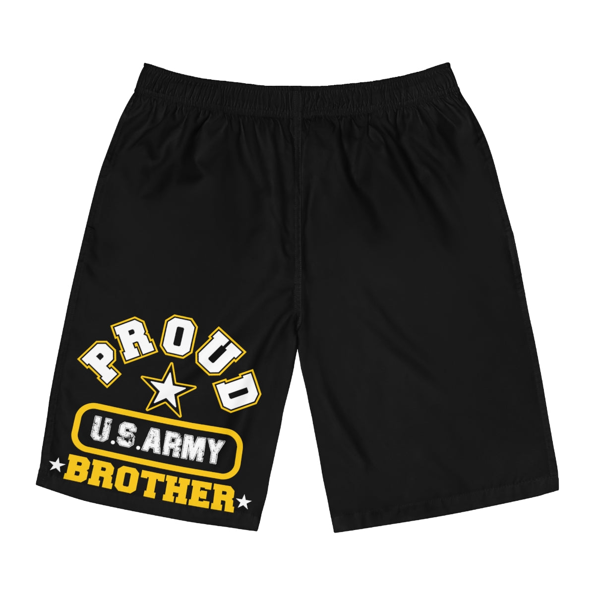 Proud U.S Army Brother Board Shorts-Phoenix Styles