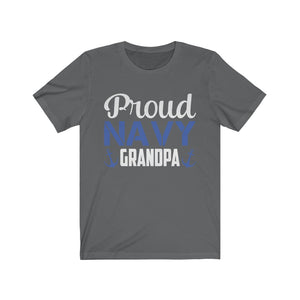 Proud Navy Grandpa Unisex Jersey Short Sleeve Tee-Phoenix Styles