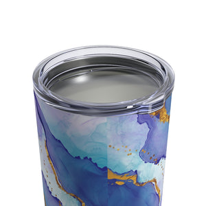 Blue Lily Tumbler 10oz-Phoenix Styles