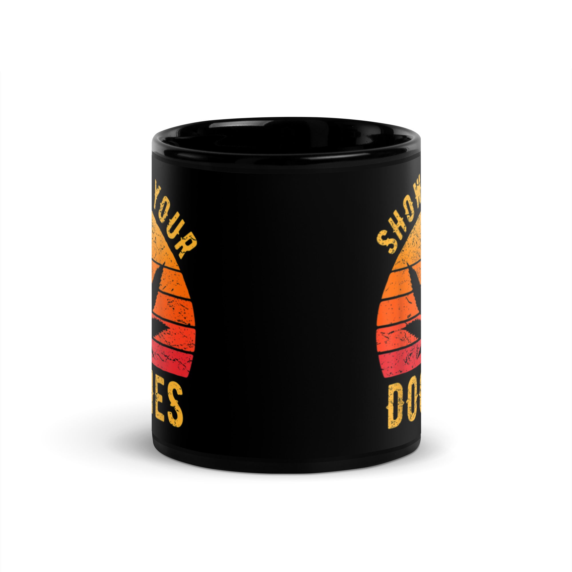 Funny-Retro-Weed-for-Stoner-Marijuana-Cannabis-Black Glossy Mug-Phoenix Styles