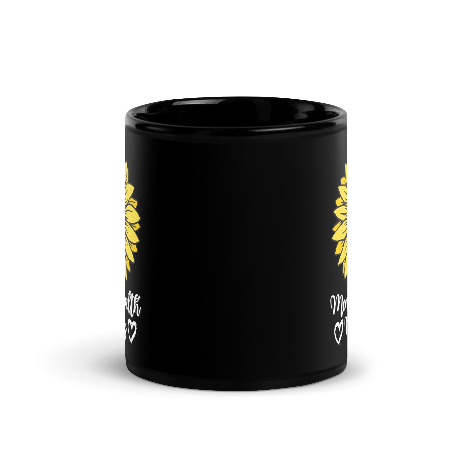 Mental Health Matters Black Glossy Mug-Phoenix Styles