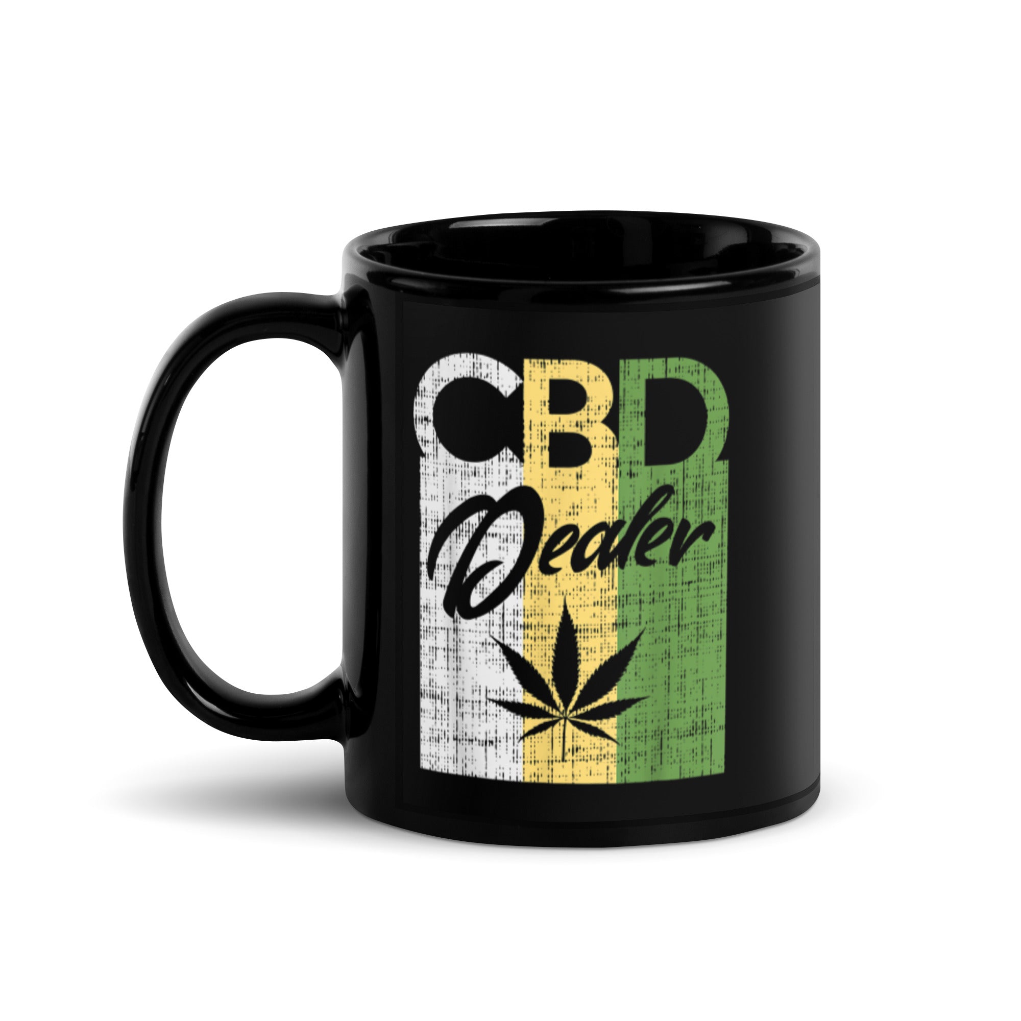 CBD Dealer Black Glossy Mug-Phoenix Styles