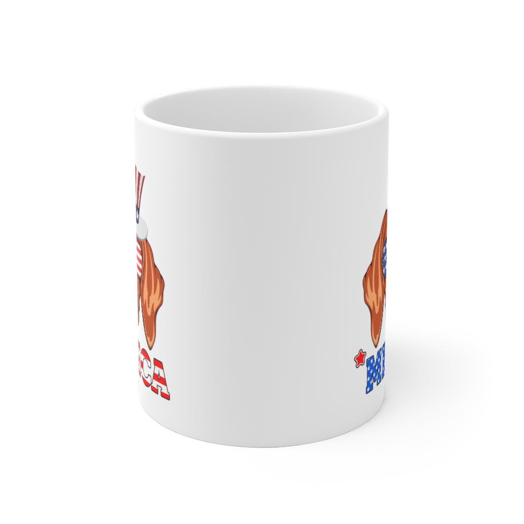 Vizsla White Ceramic Mug-Phoenix Styles