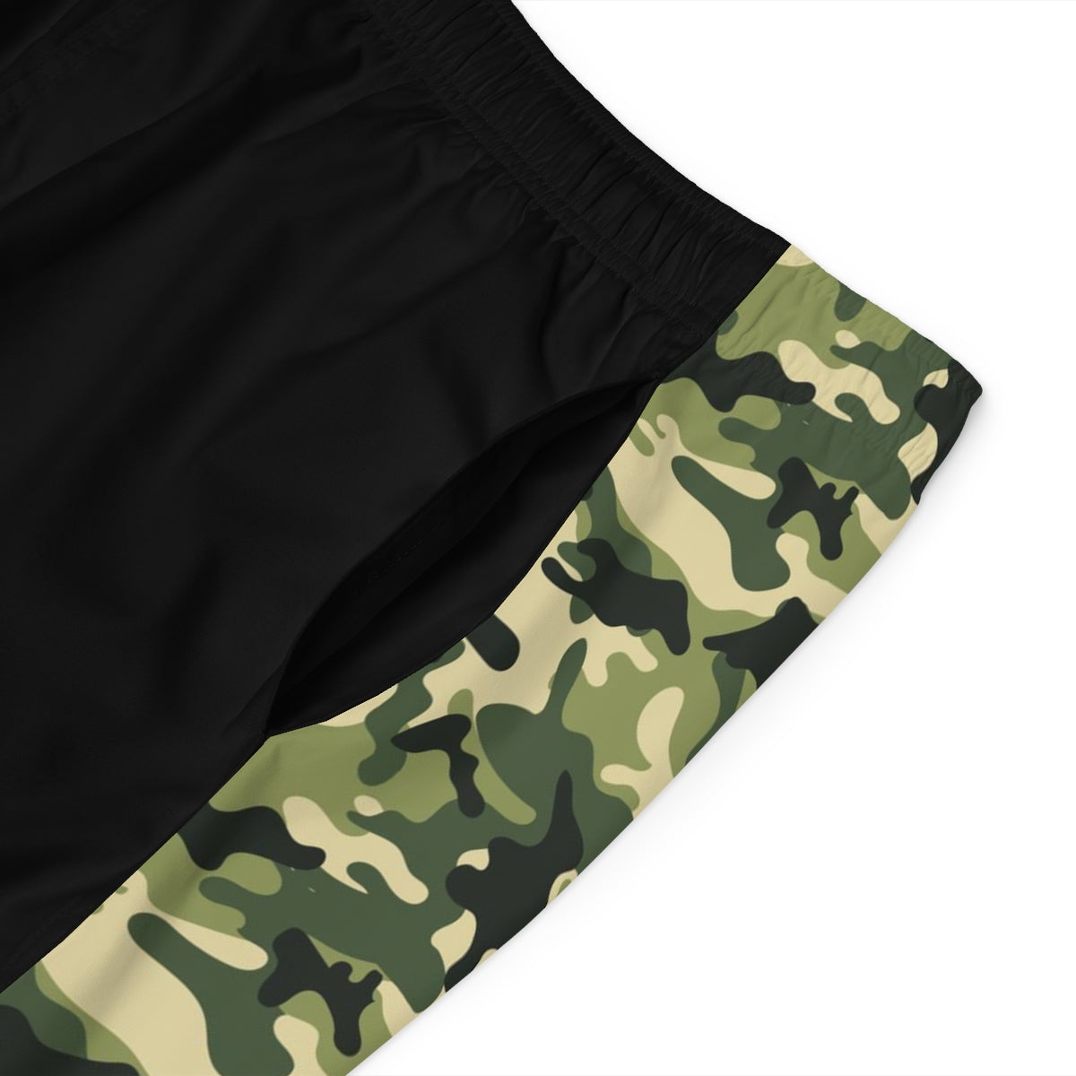 Proud Army Husband Camoflauge Back Board Shorts-Phoenix Styles