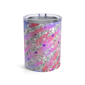 Blue Hearts Tumbler 10oz-Phoenix Styles