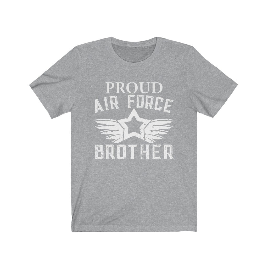 Proud Air Force Brother Jersey Short Sleeve Tee-Phoenix Styles