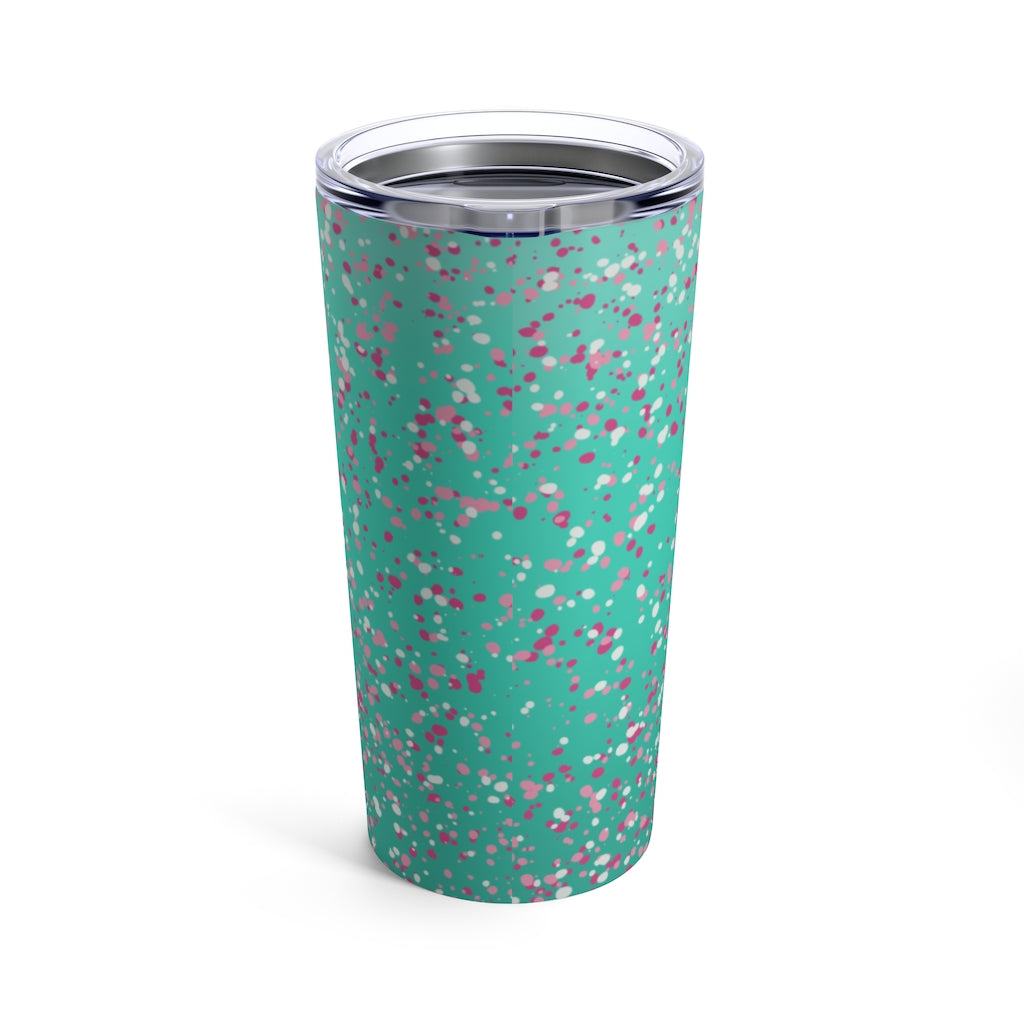 Teal Summer Vibes Tumbler 20oz-Phoenix Styles