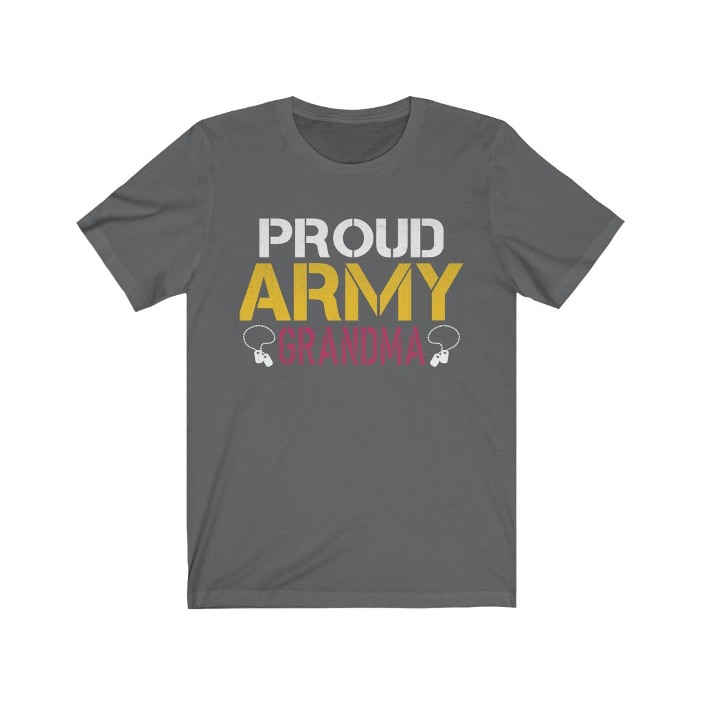 Proud Army Grandma Unisex Jersey Short Sleeve Tee-Phoenix Styles