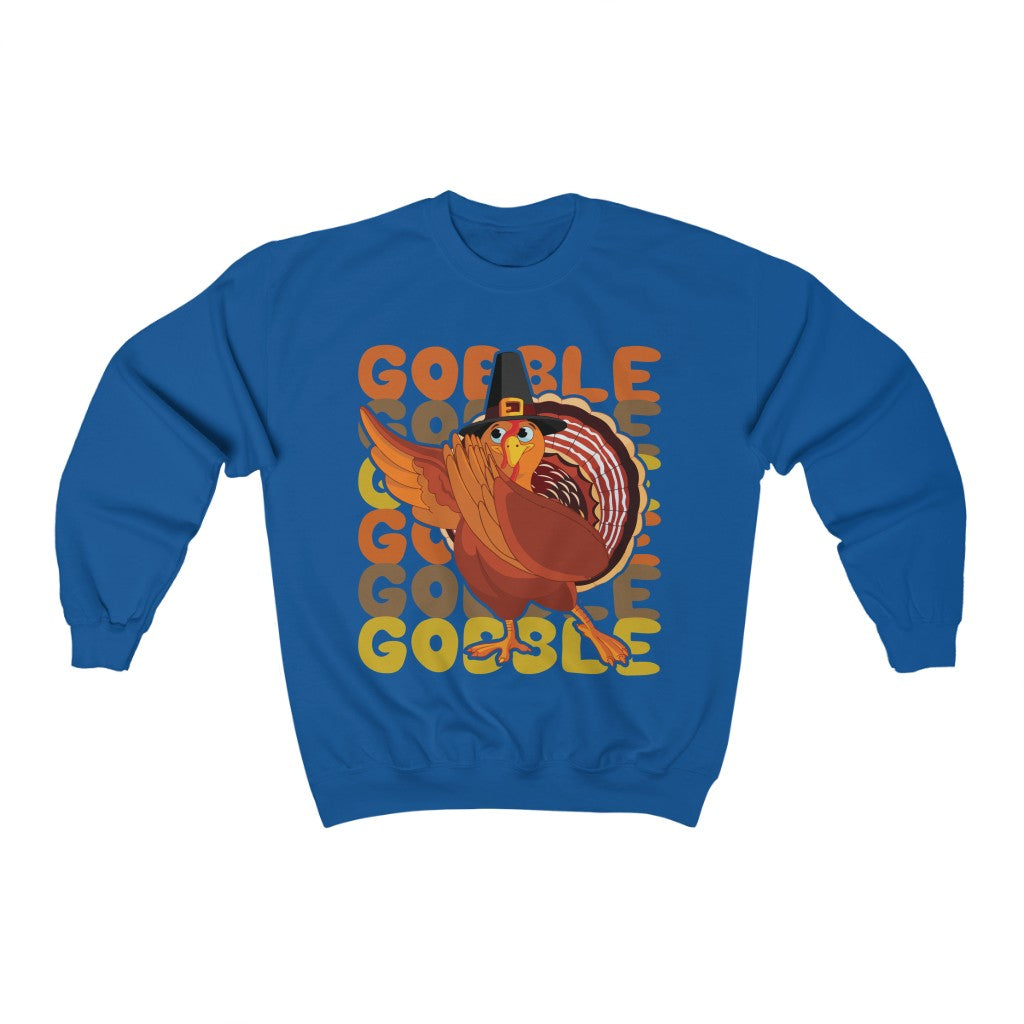 Gobble Gobble Gobble Unisex Heavy Blend™ Crewneck Sweatshirt-Phoenix Styles