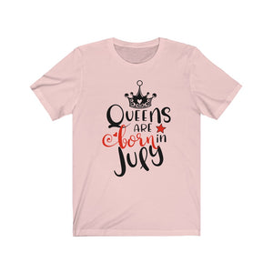 Queens Are Born In July Tee-Phoenix Styles